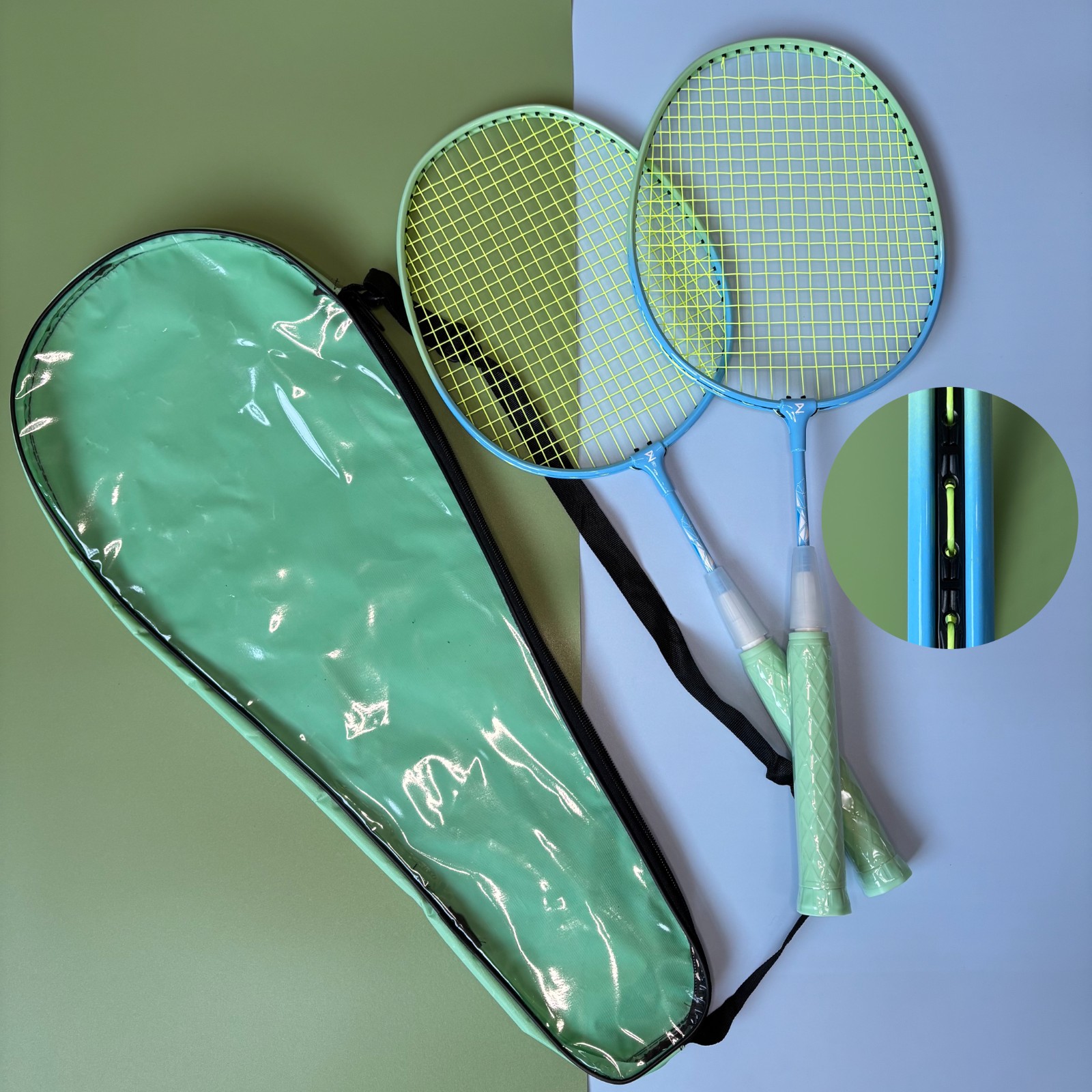 adjustable badminton racket