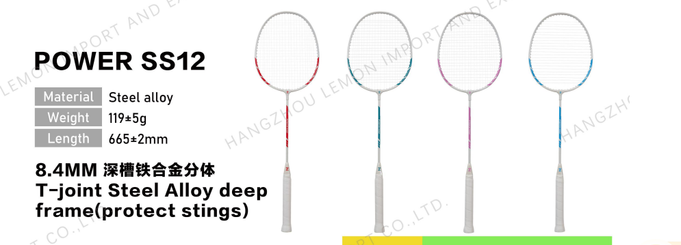 Hot sales Badminton Racket POWER SS12
