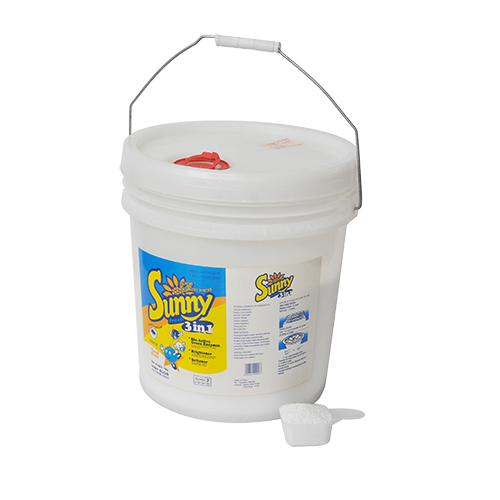 3 in 1 Sunny high performance laundry detergent powder 5kg plastic bucket