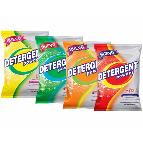 Doypack detergent powder