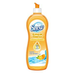 Dishwashing liquid With lemon perfume in yellow color