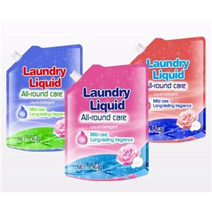 Doypack liquid detergent