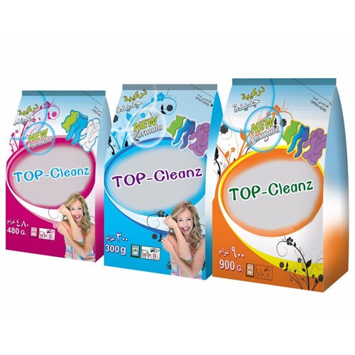 High density Bag packing laundry soap powder laundry detergent