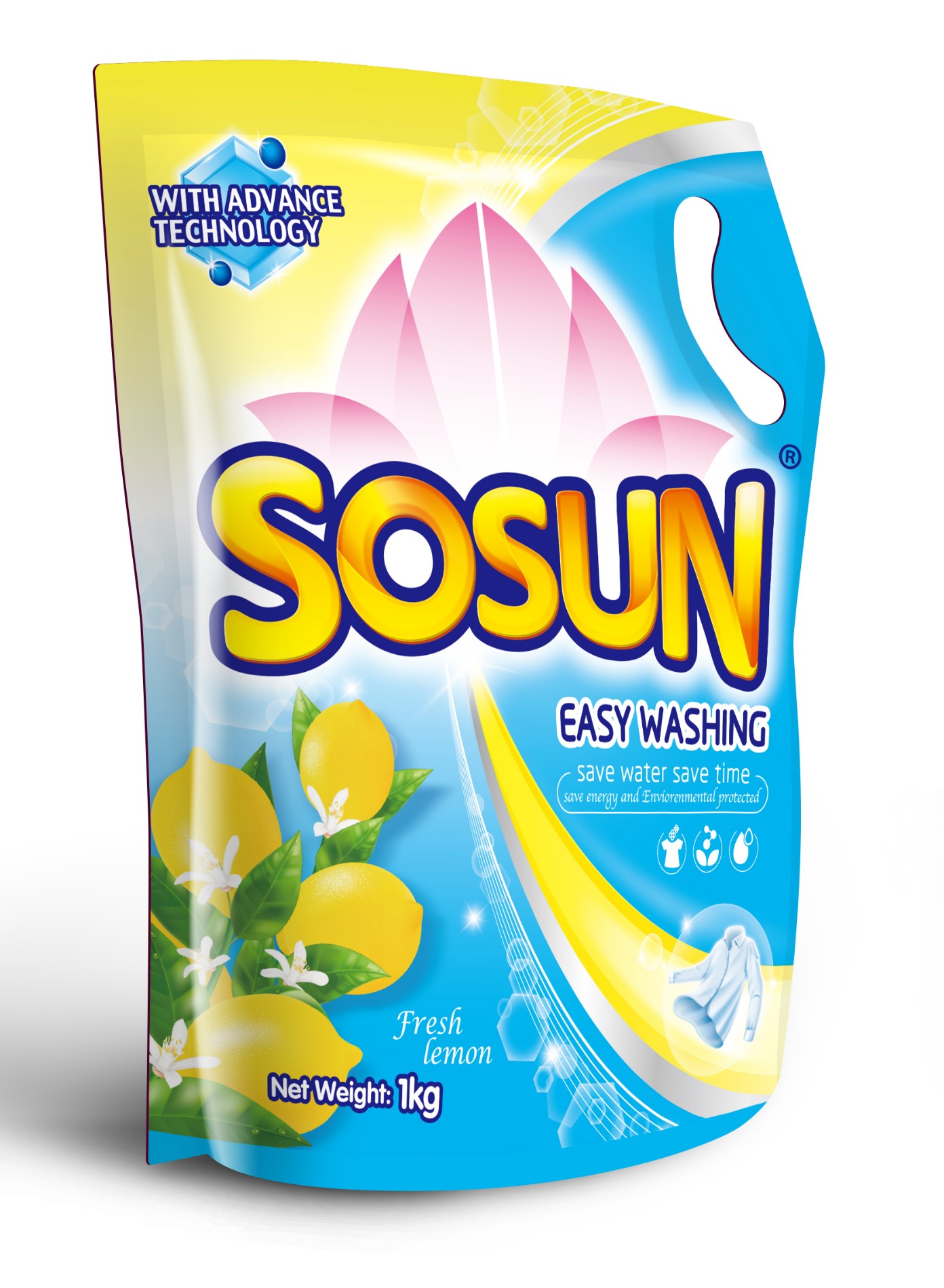Liquid detergent for india market