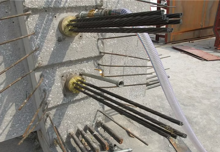 Corrosion Resistance Unbonded Prestressed Galvanized Steel Wire Rope Cable Strand