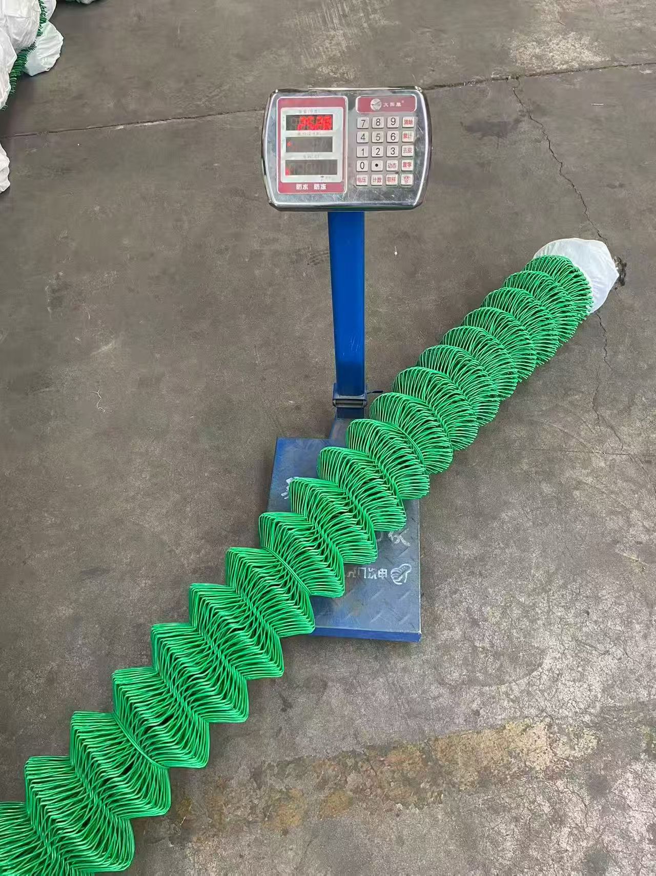 Galv Square welded wire mesh fence Galv Square welded wire mesh fence