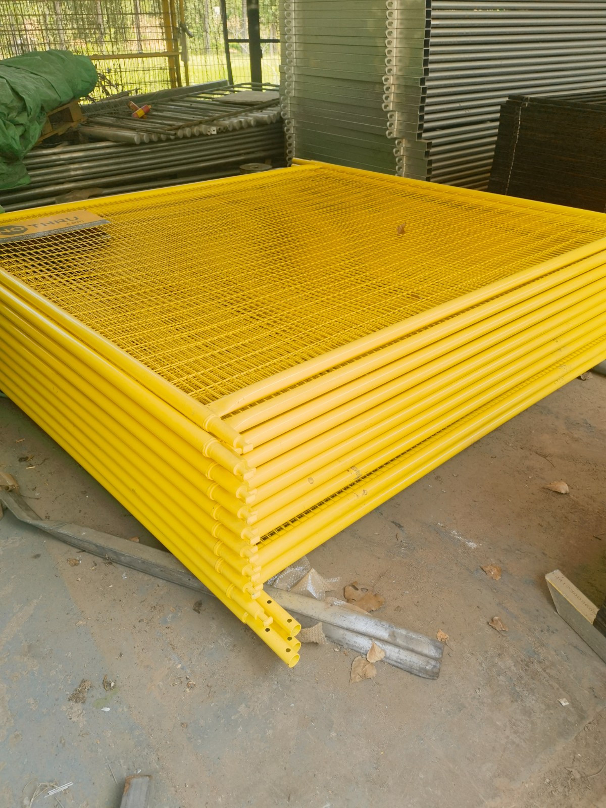 Building welded panel