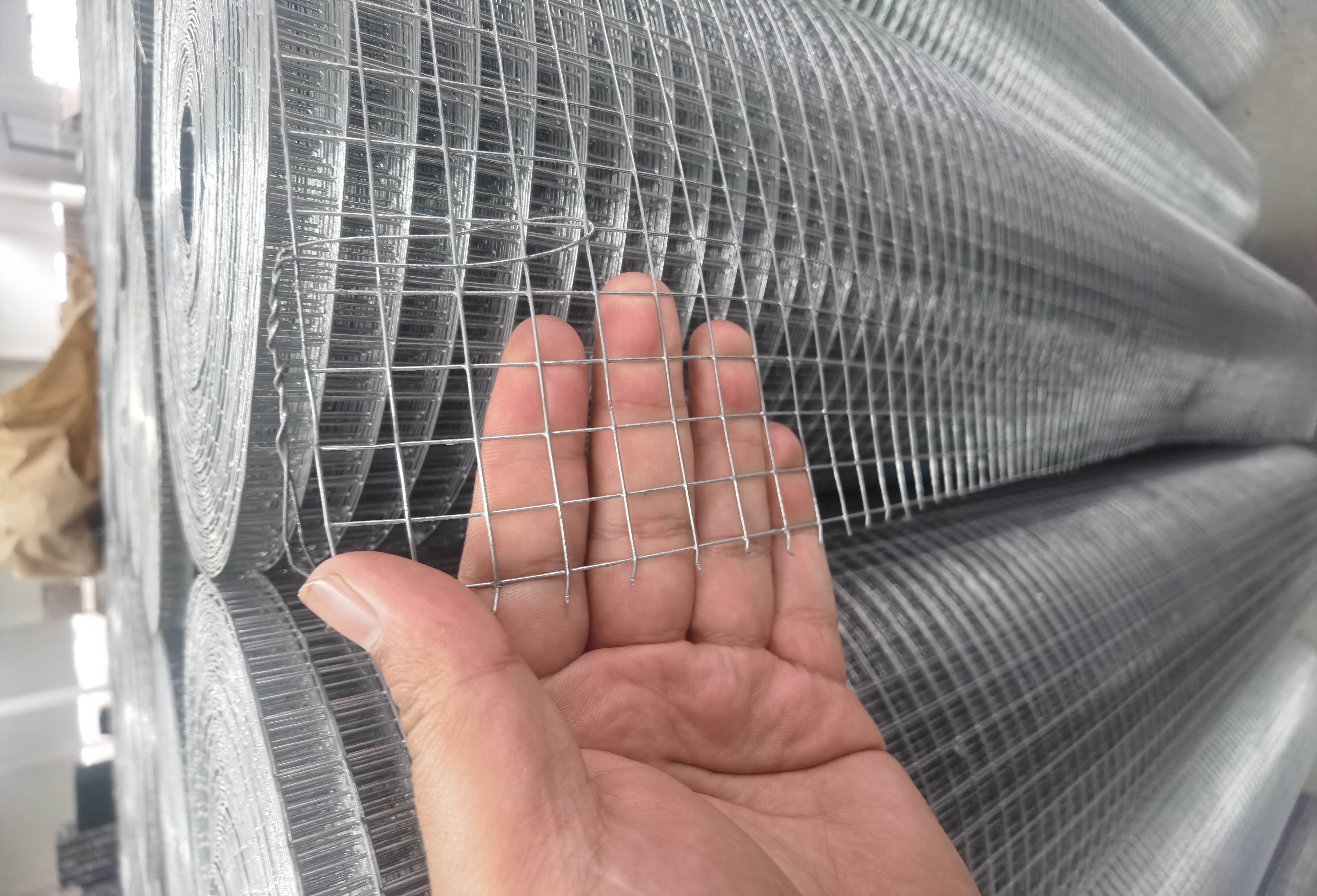 PVC coated welded wire mesh