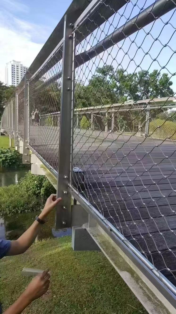 Flexible Stainless Steel Wire Mesh for Safety and Decorative Use