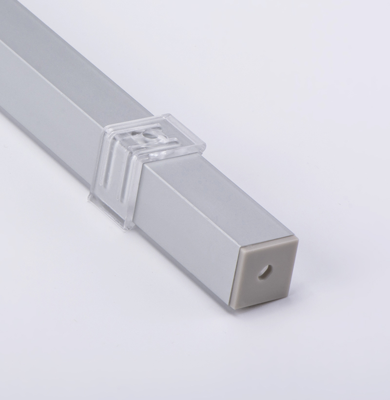 Corner Aluminium Profile with square cover