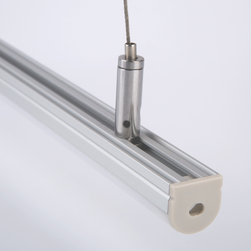 Surface or suspensded square led strip profile
