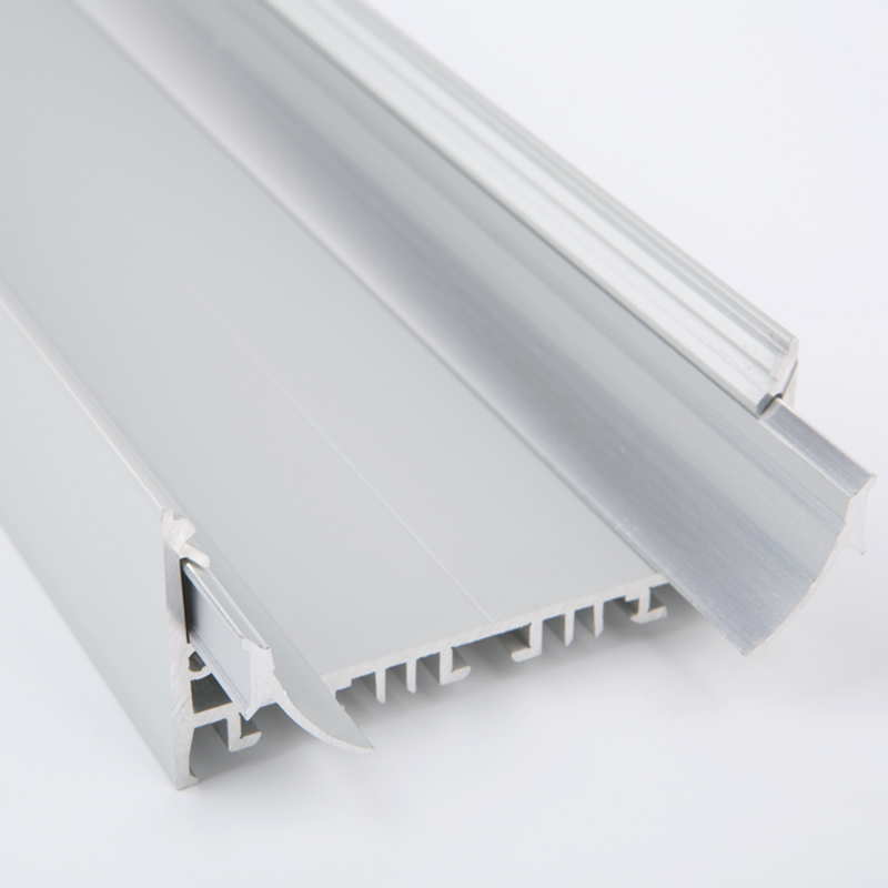 Wide surface aluminum led profile