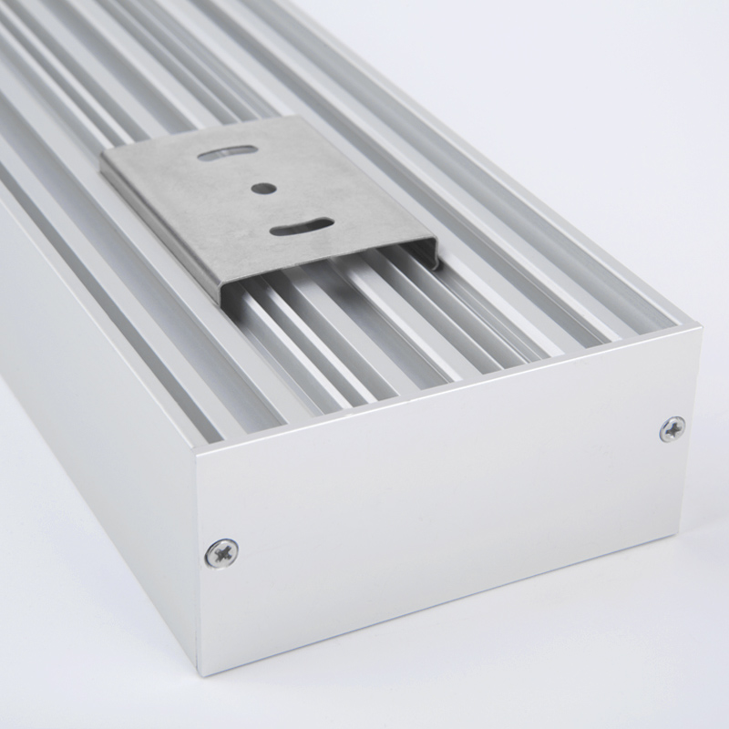 Wide surface aluminum led profile