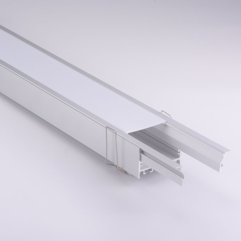 Wide Recessed led extrusion