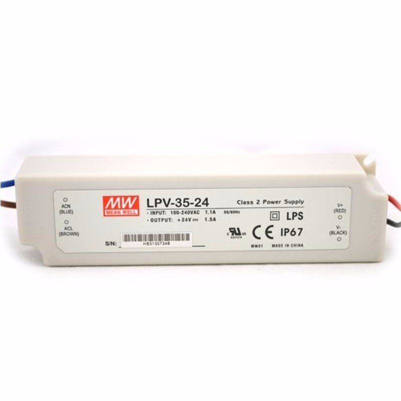 Mean Well LPV Series CV LED voeding 20 ~ 150W