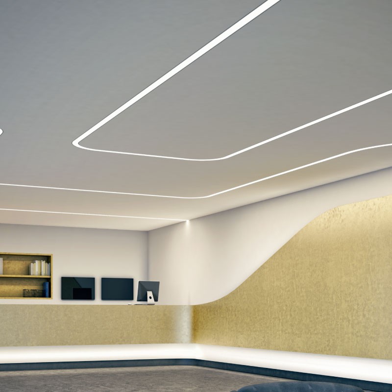 CR50N 50mm Curved led Recessed Ceiling
