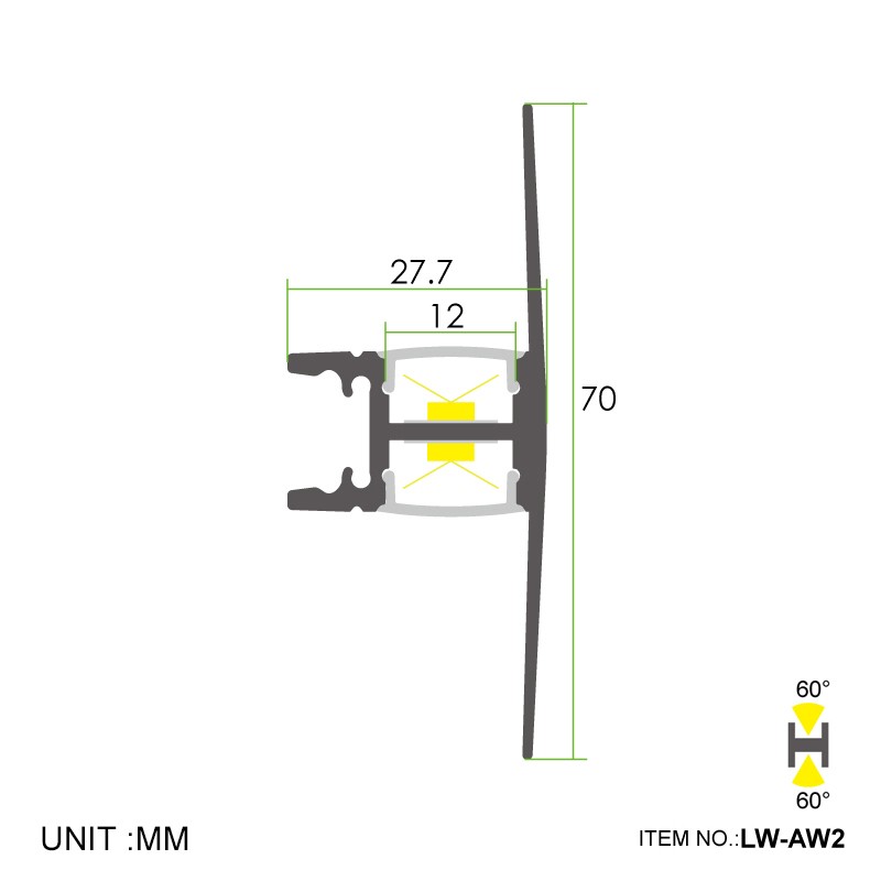 AW2 קיר 27.7x70 מ
