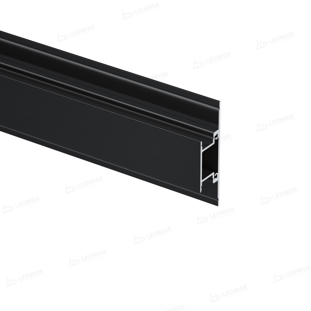 Supply AW4-1 Simple wall mounted up & down led profile 23.6x83mm ...