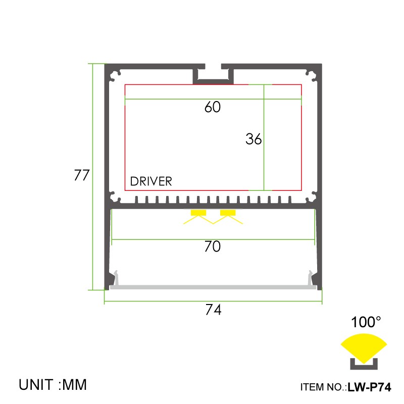 P74 Popular Suspend 74x77mm