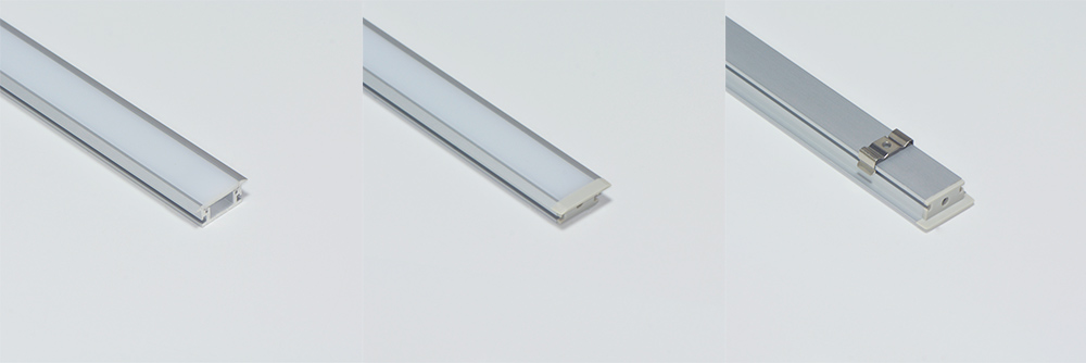 IP67 rated floor recessed led mounting profile