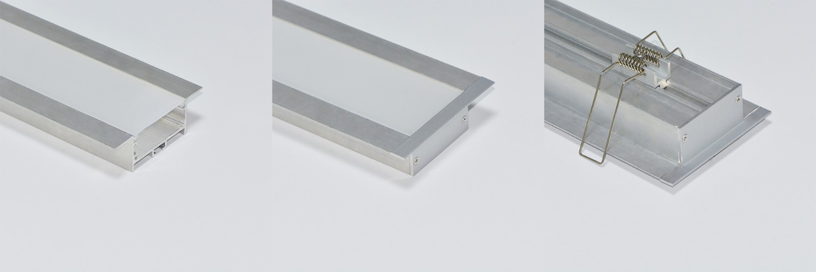 wide recessed led extrusion profile