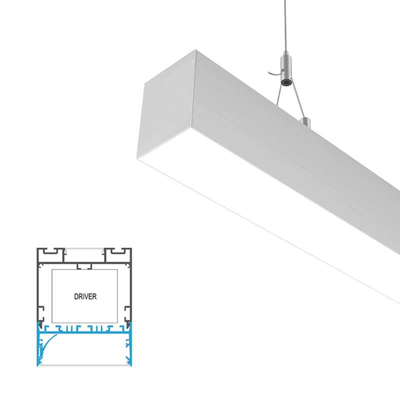 EH80 2-delt design 80x100mm