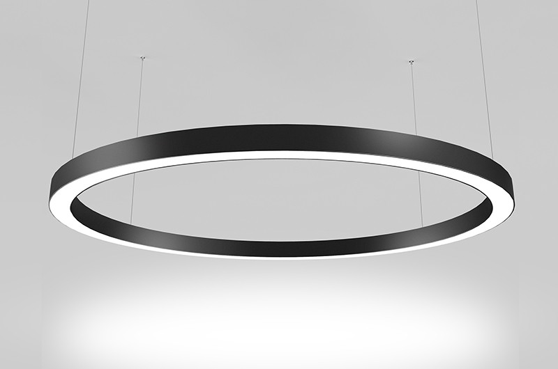 LED circular de montaje en superficie colgante C35 de 35 mm