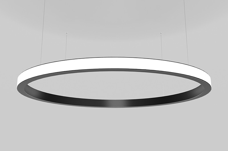 CS35 LED de perfil curvo circular de 35 mm