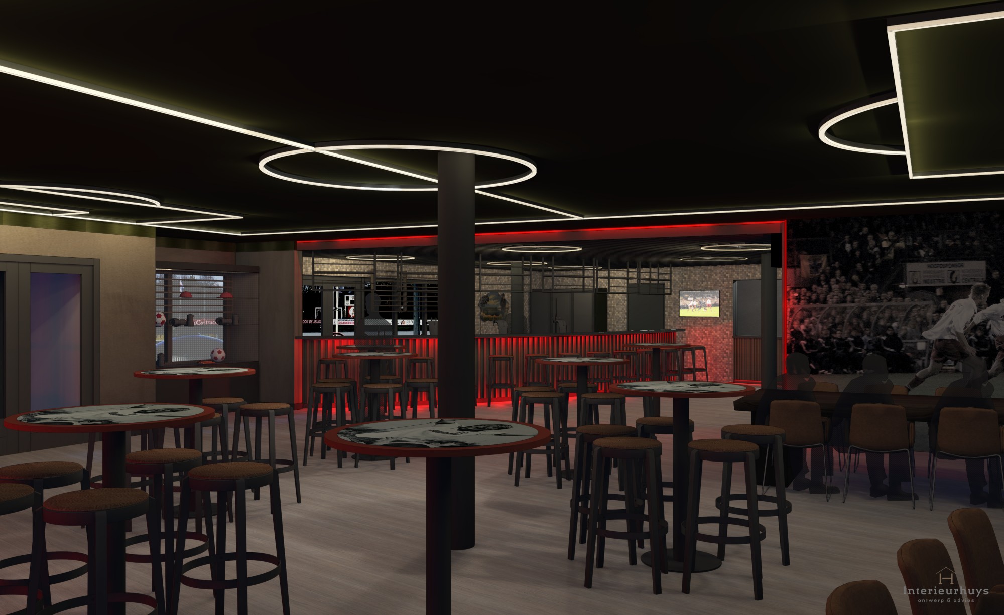 C35 Lichtplan voetbalveld Project