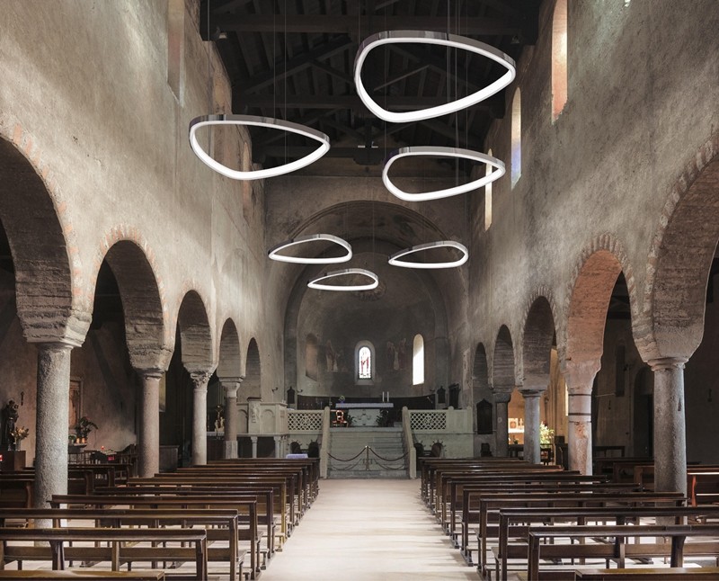 CS50 50mm Outward Curved led Profile Systems