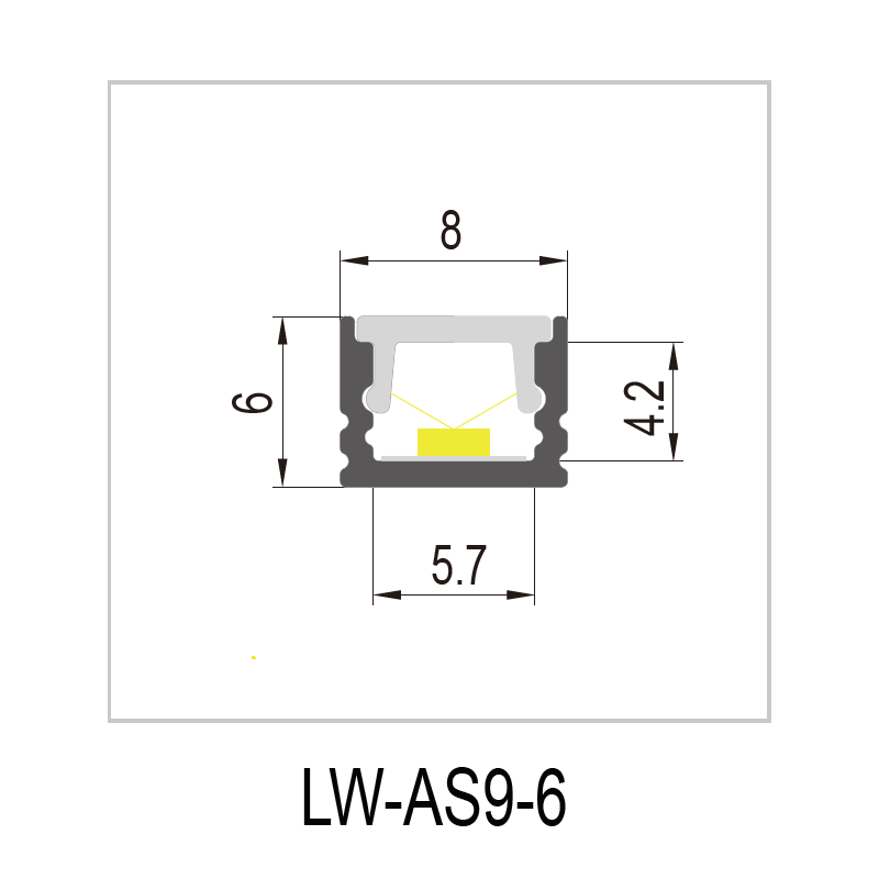 AS9-6 El más pequeño 8*6 mm