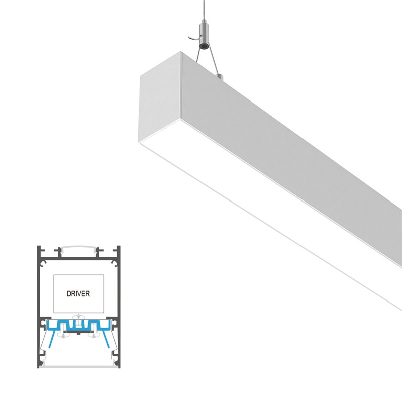 P50N-driver ingebouwd, omhoog/omlaag 50x75 mm
