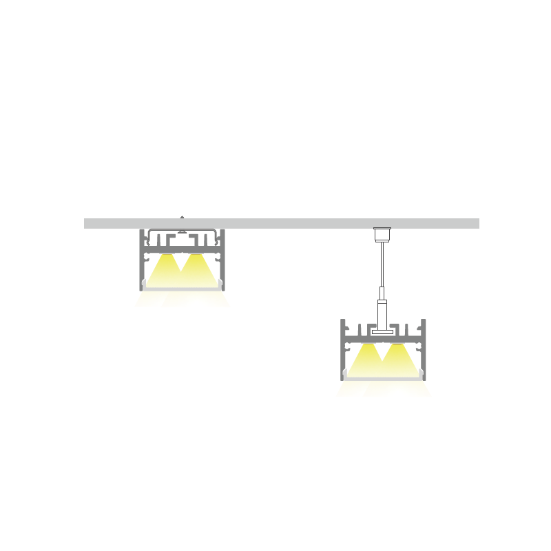 WN35-25 Onderste vierkant 35x25,4 mm