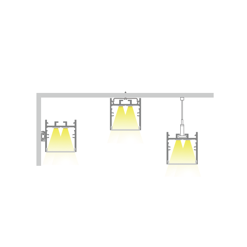 WUH35 Suspended Profile 35x57.5mm