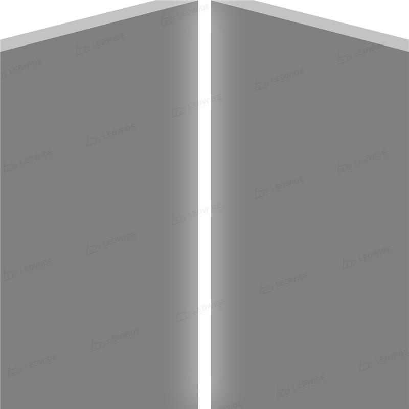 CT6 Inbouw binnenhoek 49,8x26,2 mm
