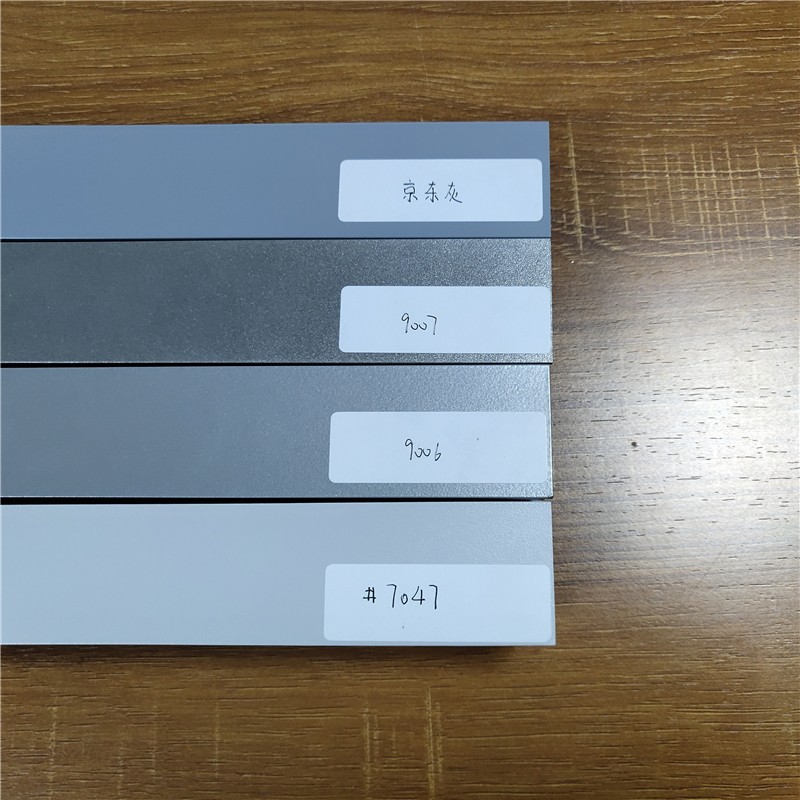 Finiture personalizzabili in diversi colori