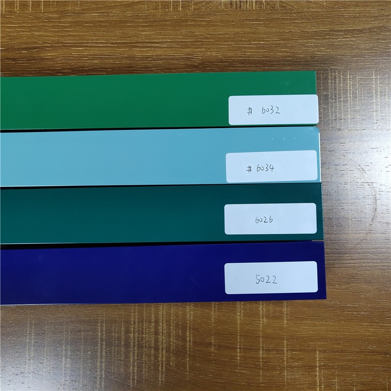 Finiture personalizzabili in diversi colori