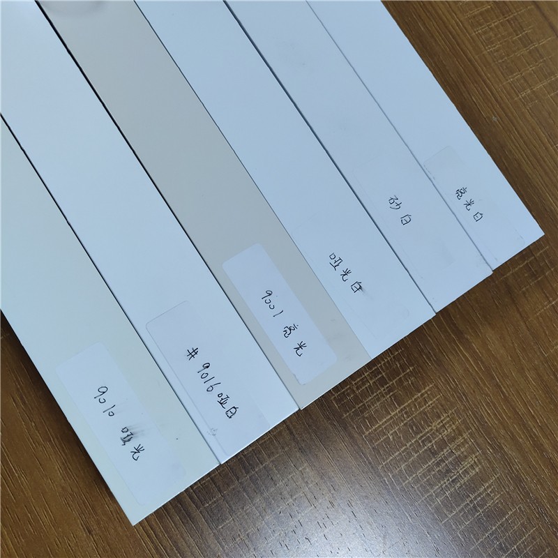 Finiture personalizzabili in diversi colori