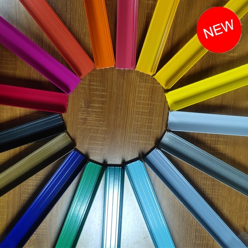 Aanpasbare afwerkingen in verschillende kleuren