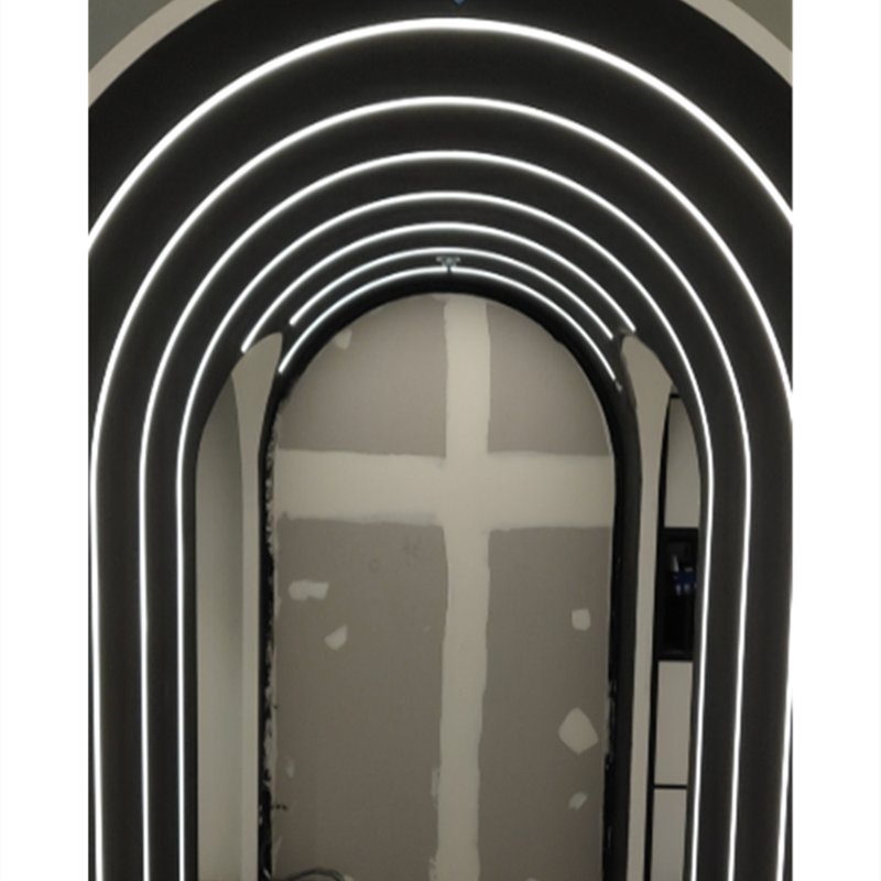 CR35 U shape Recessed Curved Profile