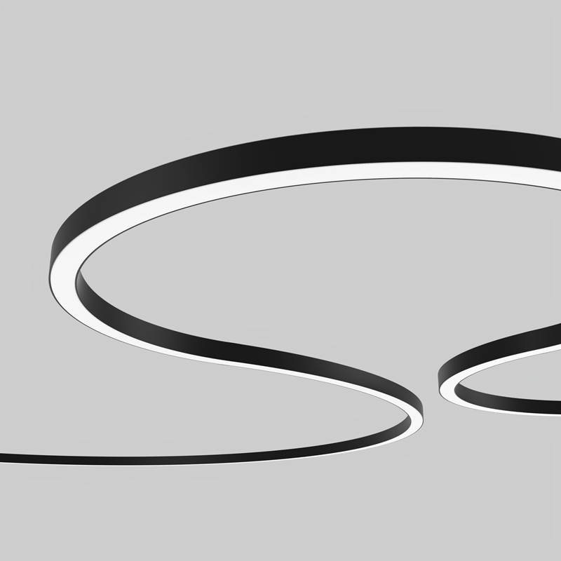 C25 25mm gebogen LED-profiel