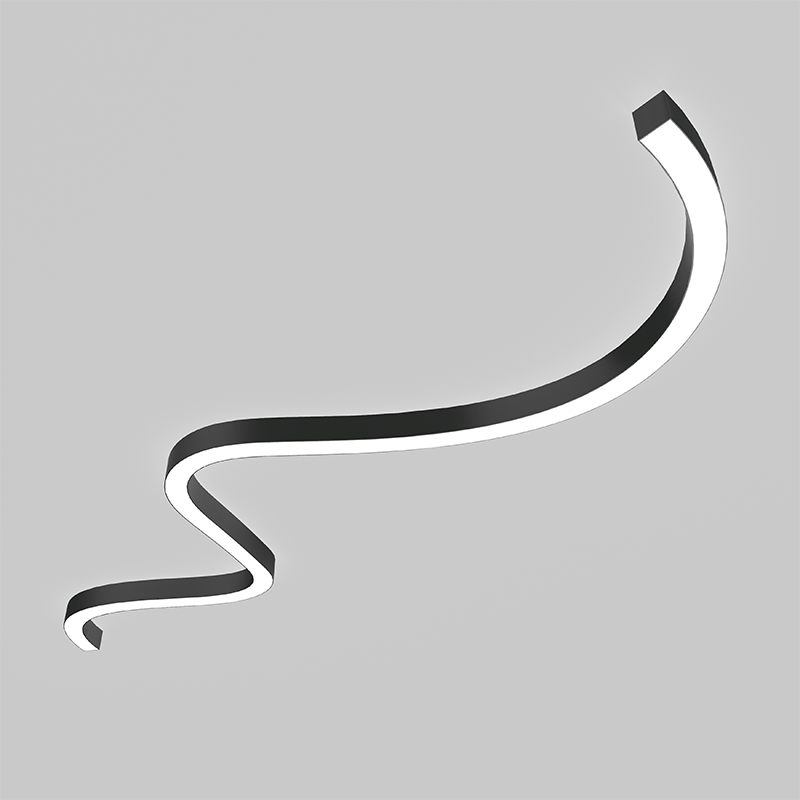 C50S 50mm Curved led Suspended Linears