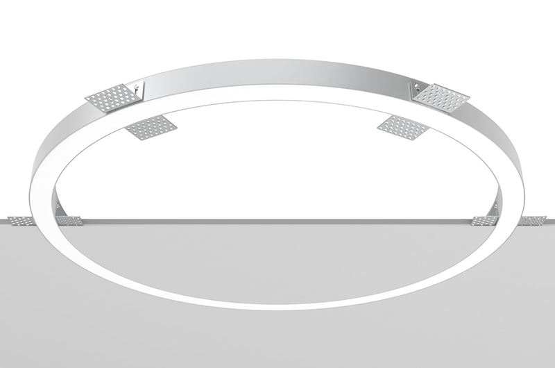 CT35 Luci circolari a LED senza bordi curvi da 35 mm