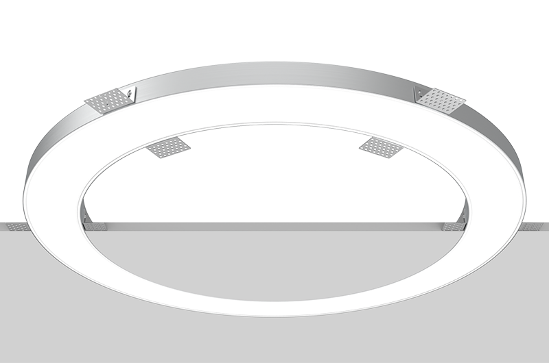 CXT100 100 mm LED Anillo redondo Empotrado sin marco