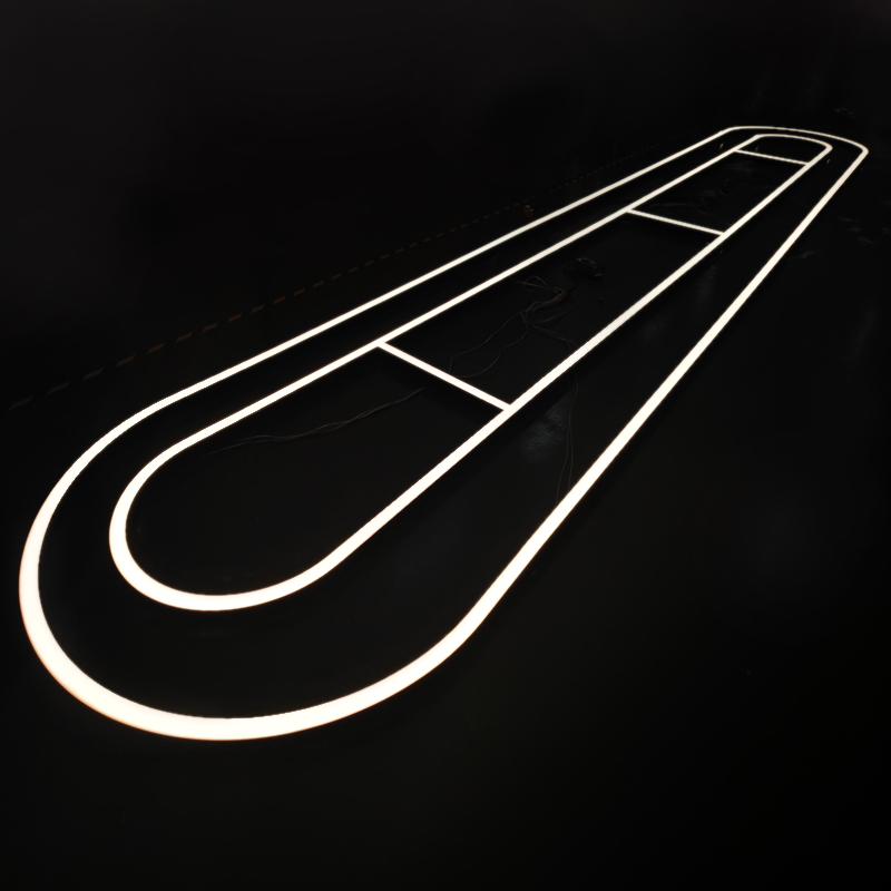 C50S Apparecchio LED Rettangolare con Angoli Arrotondati