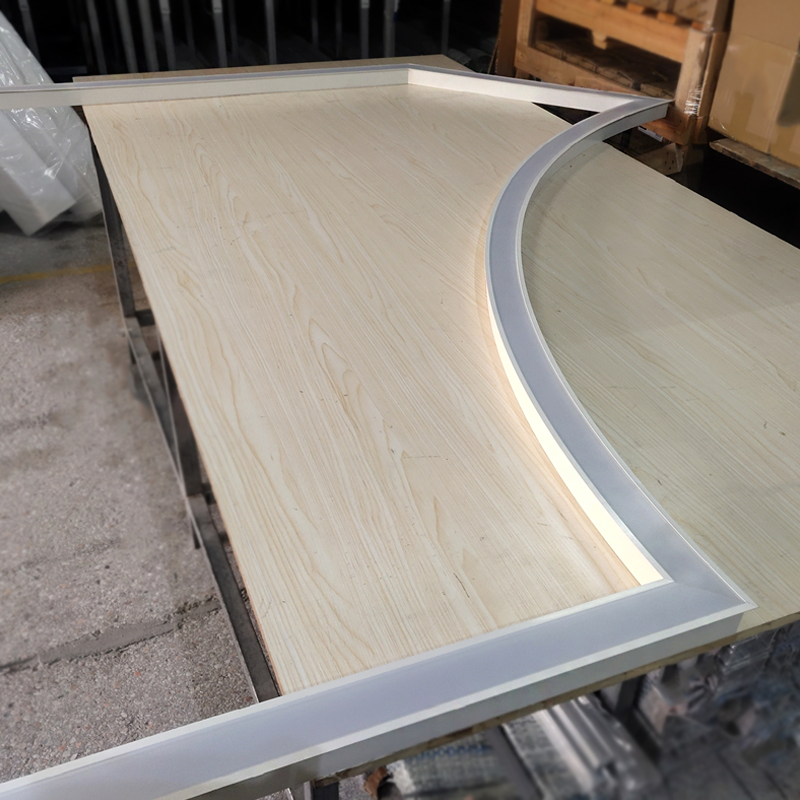 Perfil de LED redondo e curvo CR50N