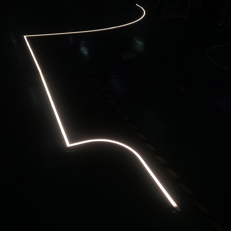 C25 Lineær buet LED Fitting