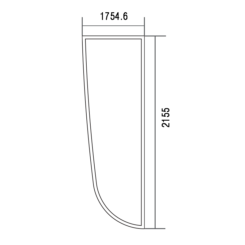 C35 Linear curved LED Profile