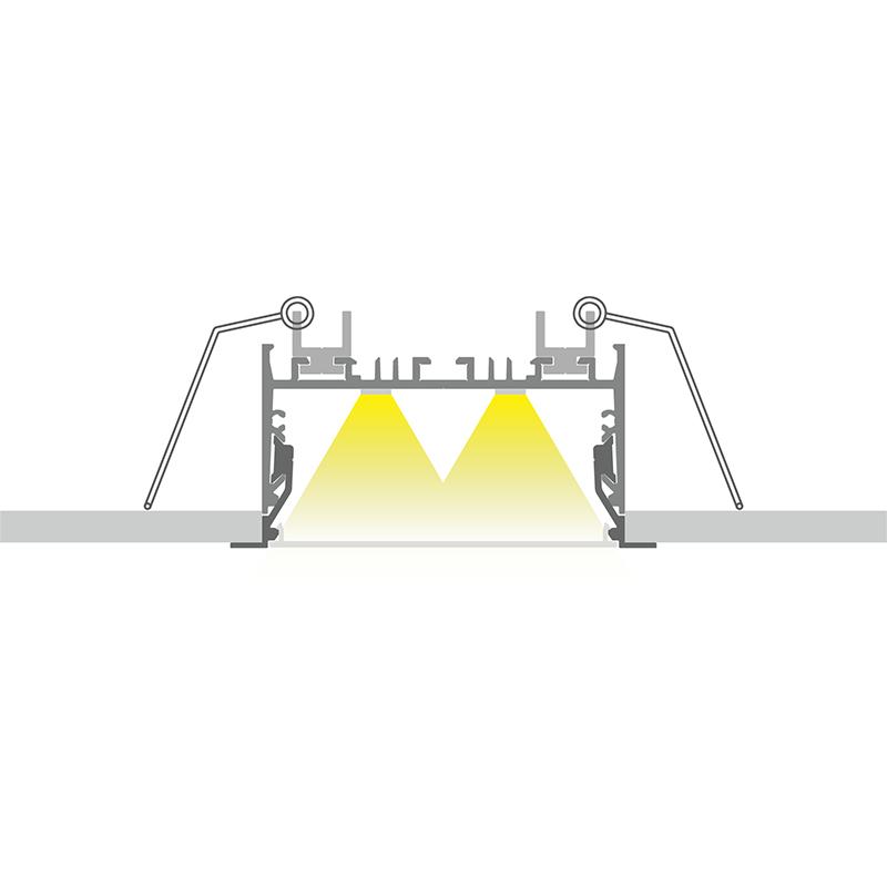 ER80 80mm Recessed 94x 45mm