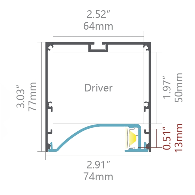 P74N Populær Ophæng 74x77mm